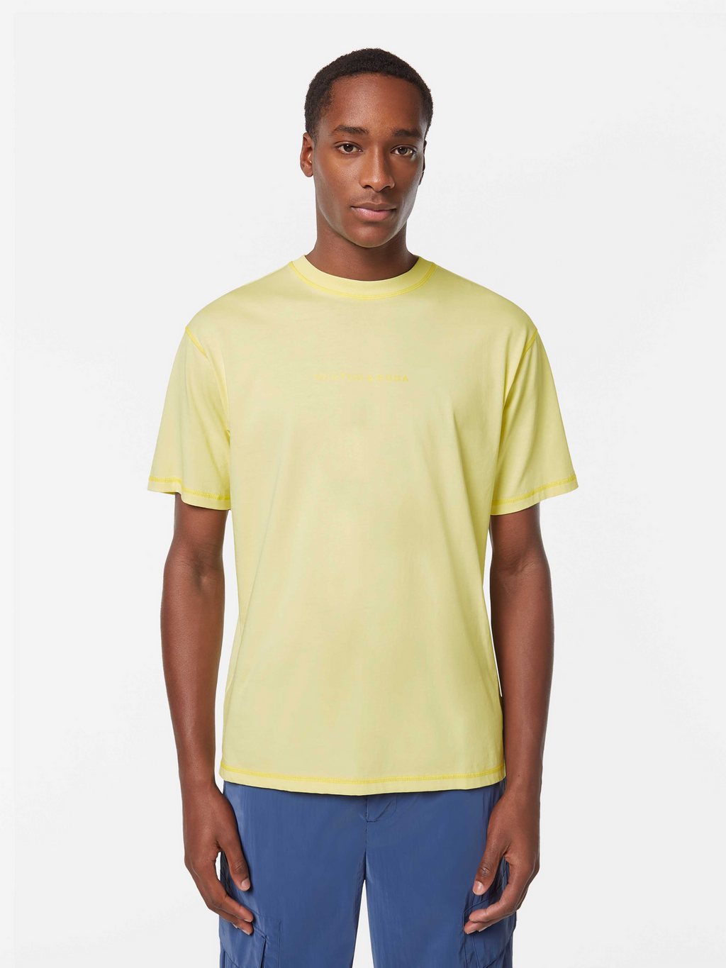 Relaxed-Fit Front Chest Logo T-Shirt