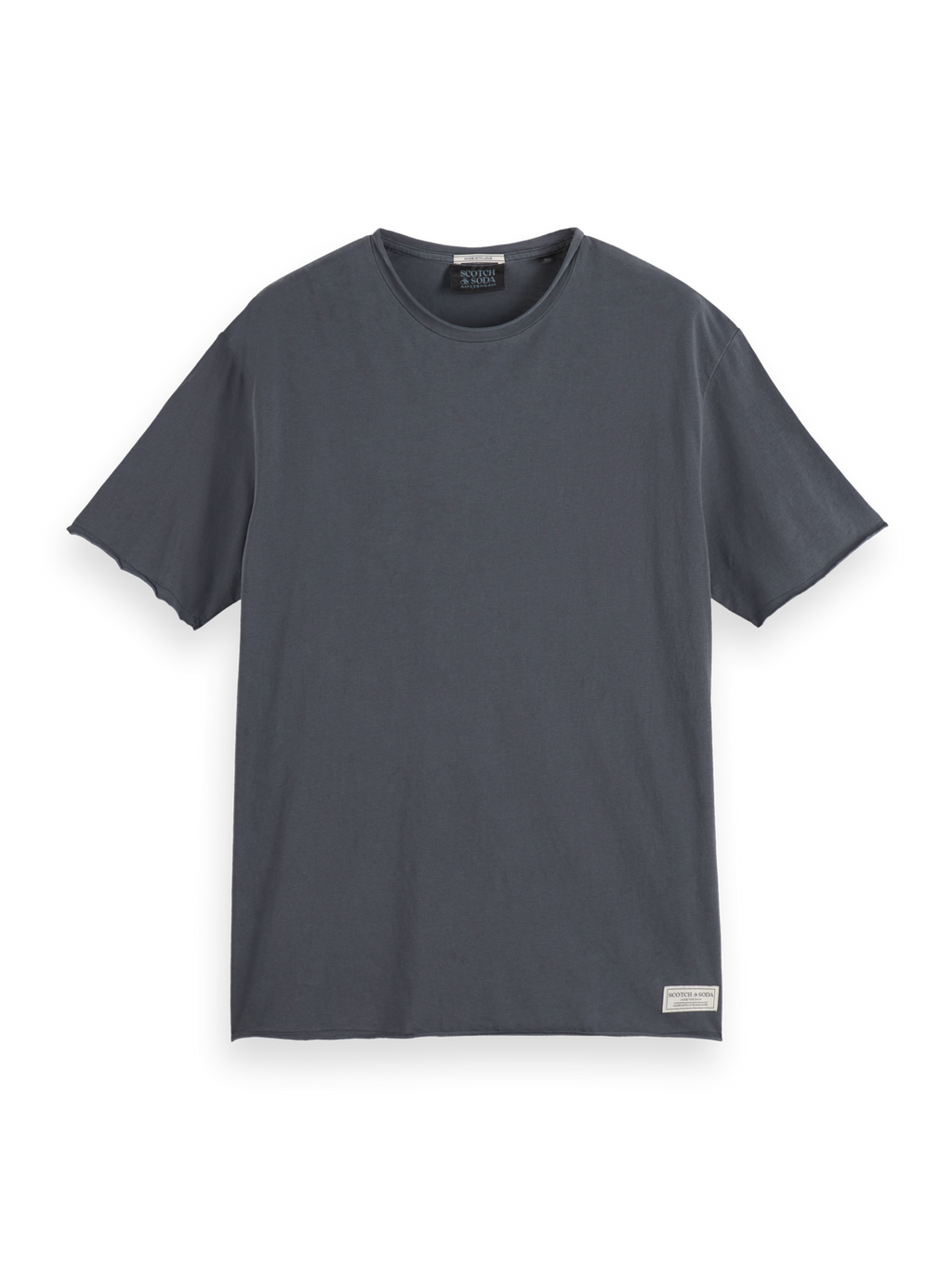 Relaxed-Fit Raw Edge T-Shirt