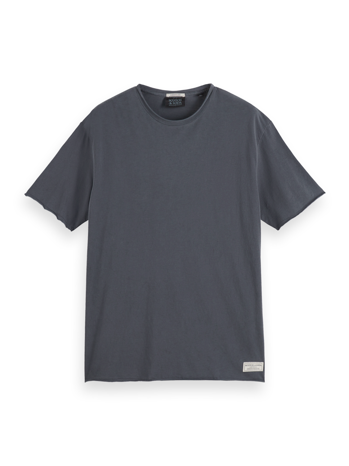Relaxed-Fit Raw Edge T-Shirt