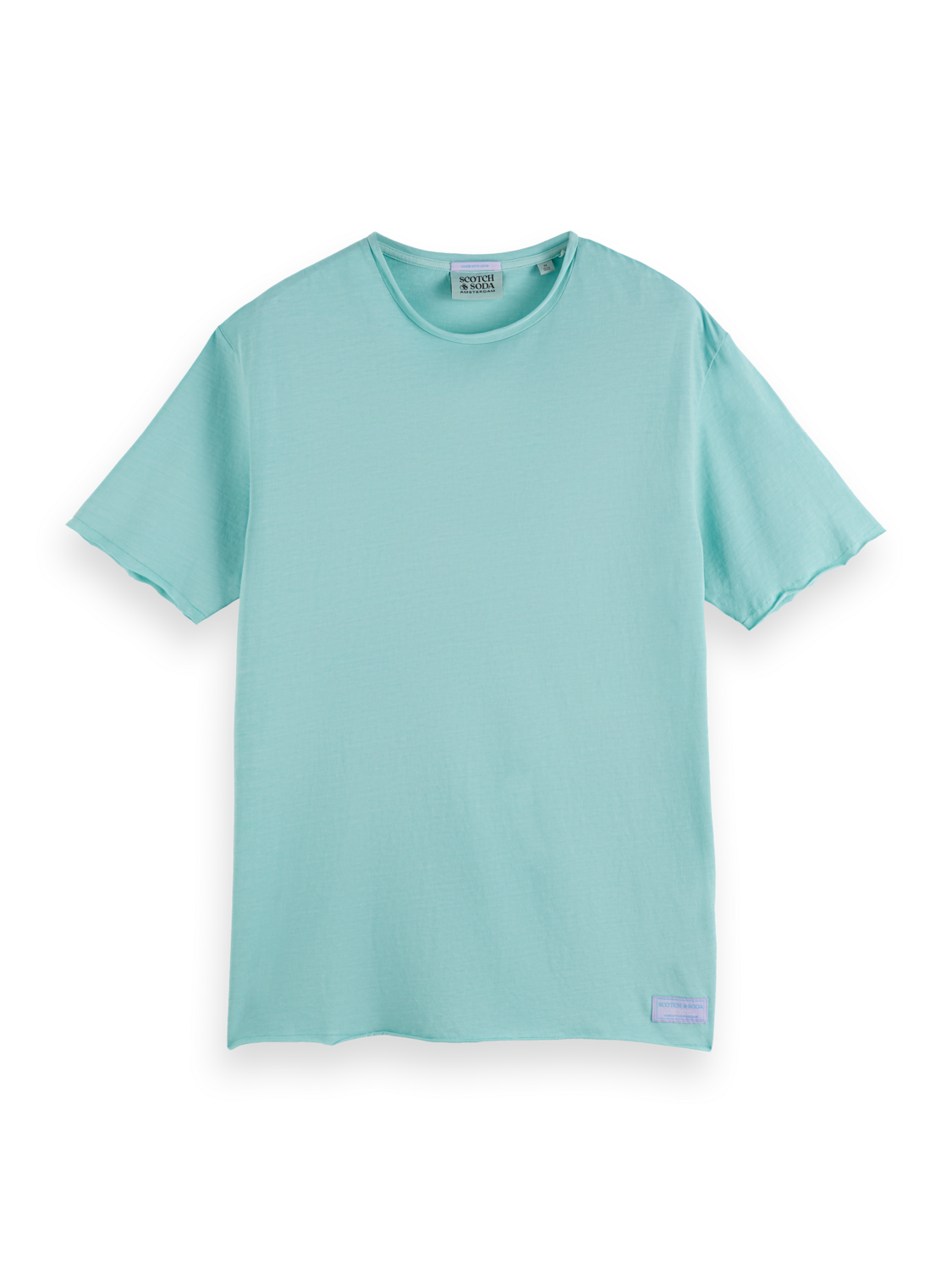 Relaxed-Fit Raw Edge T-Shirt