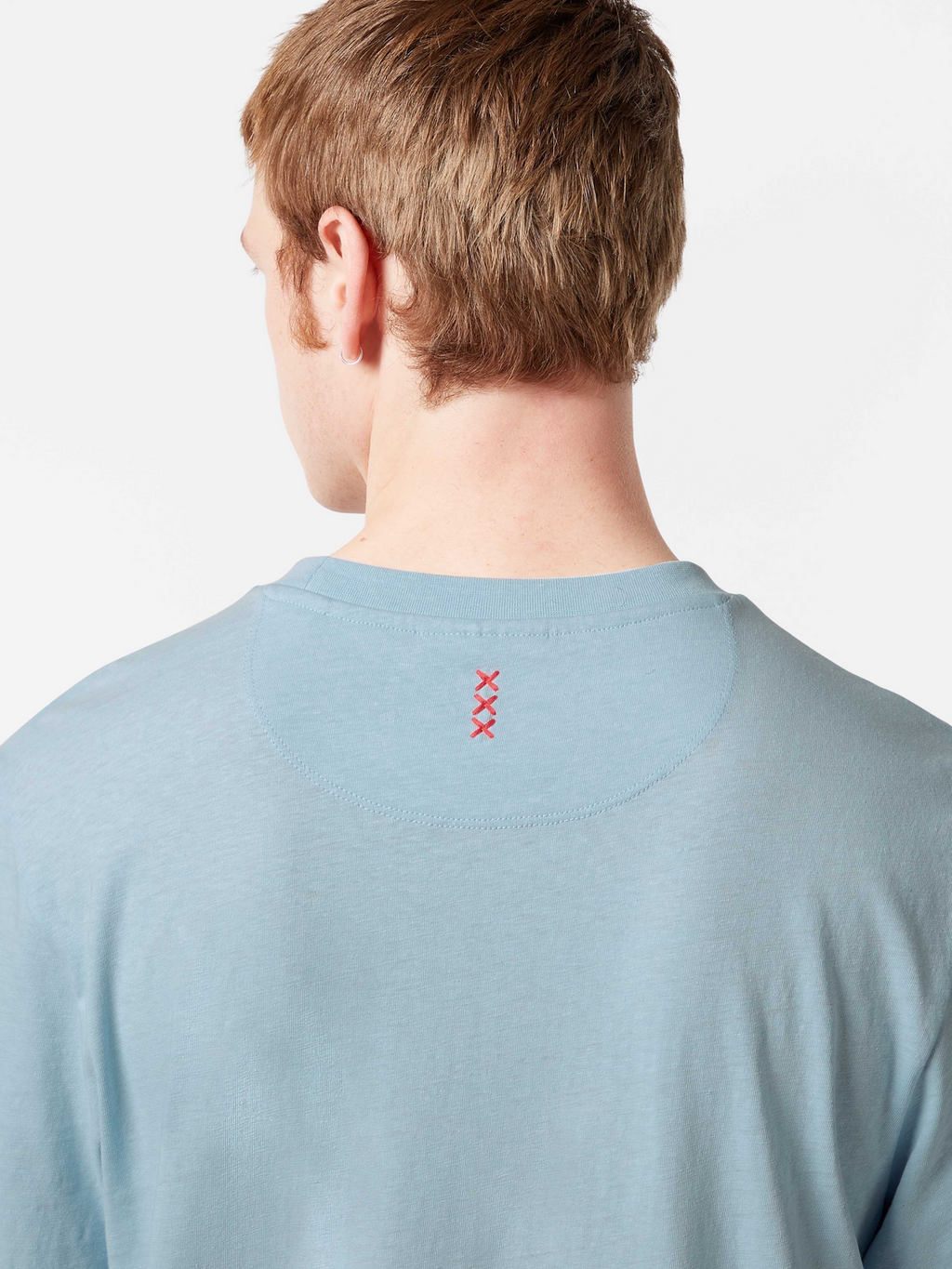 Regular-Fit Cotton-Linen T-Shirt