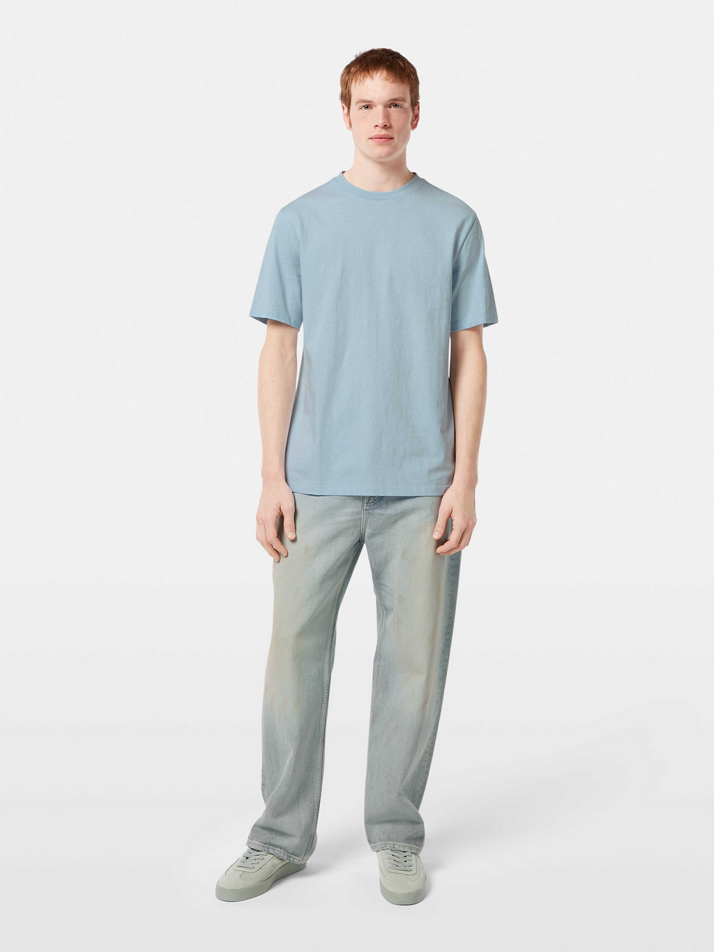 Regular-Fit Cotton-Linen T-Shirt