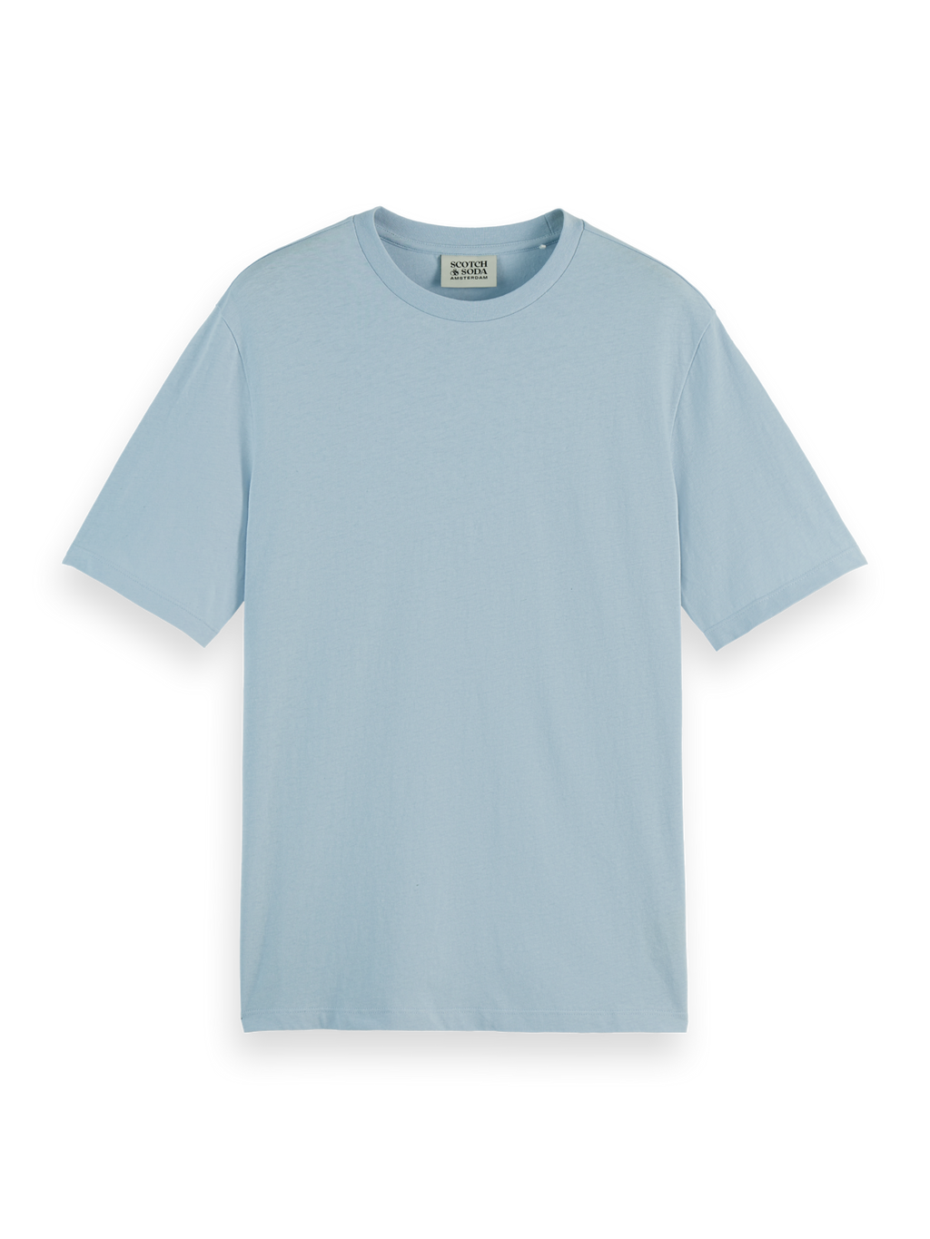 Regular-Fit Cotton-Linen T-Shirt
