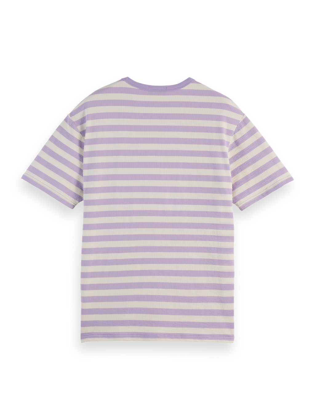 Relaxed-Fit Waffle Striped T-Shirt