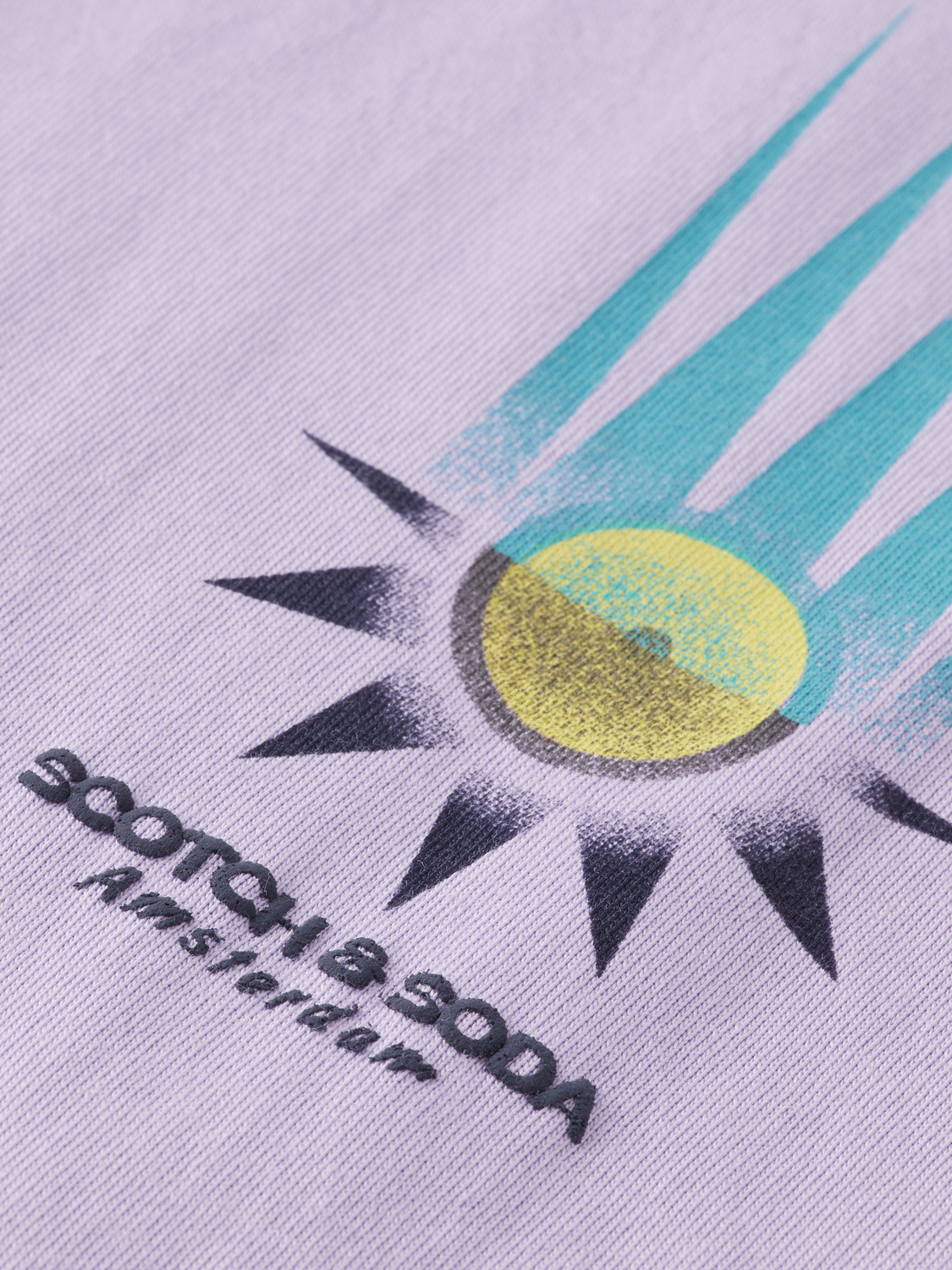 Loose Fit Front Printed Artwork T-Shirt