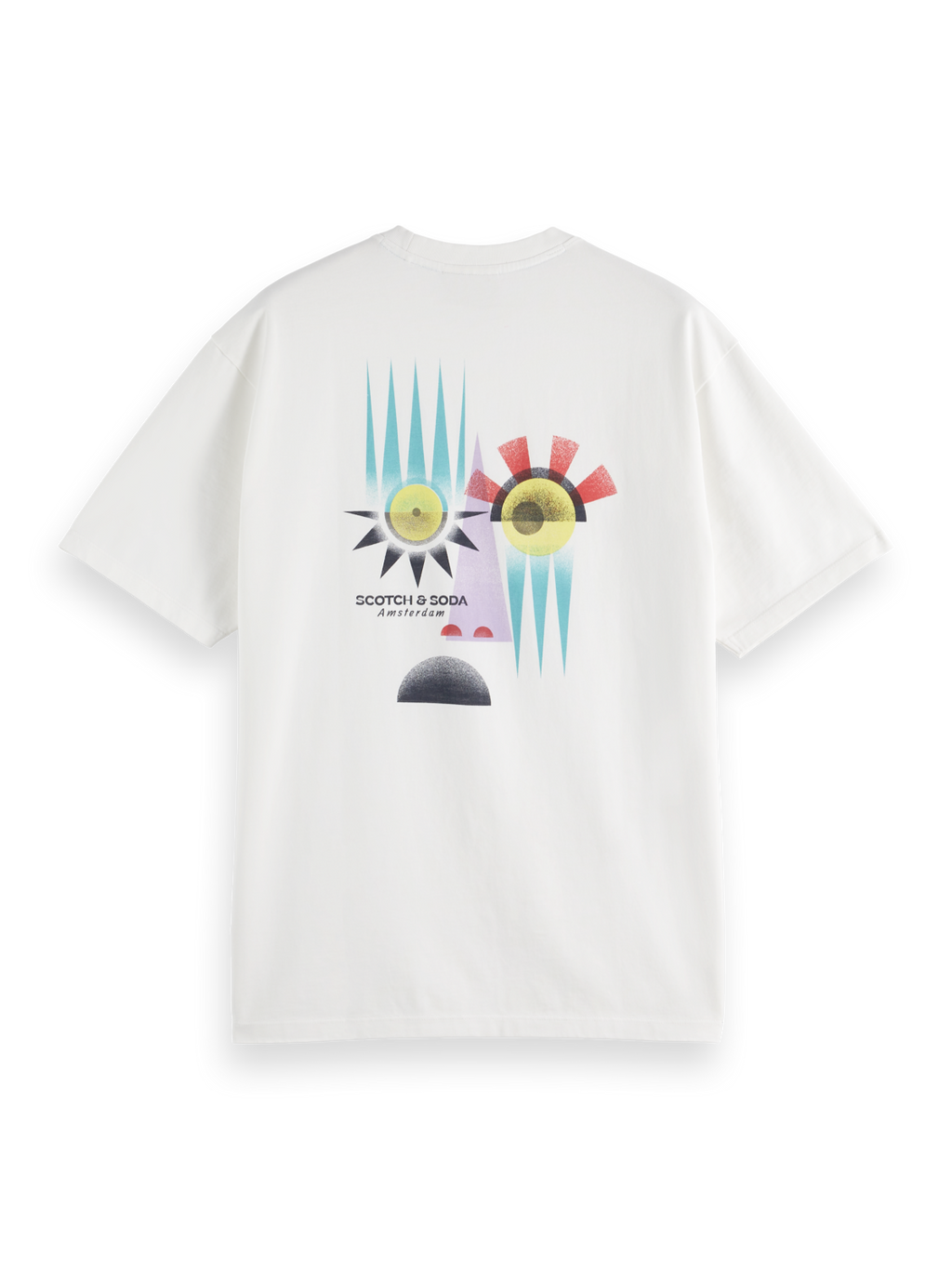 Relaxed-Fit Printed Artwork T-Shirt