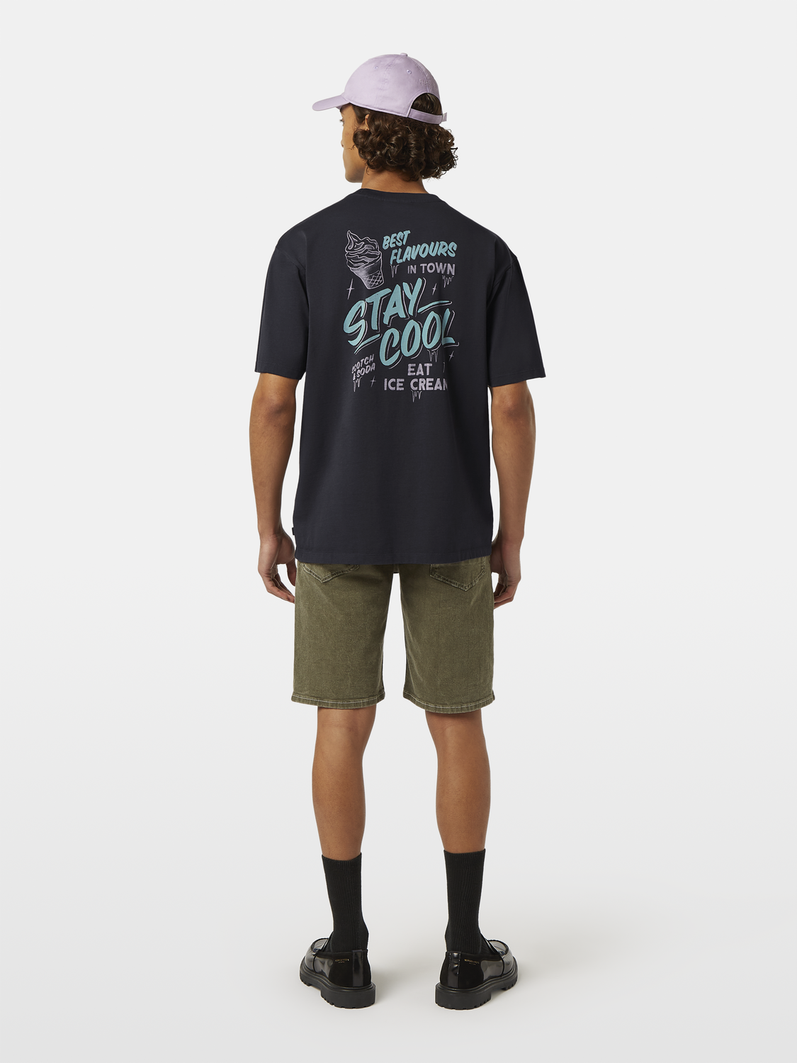 Relaxed-Fit Printed Artwork T-Shirt