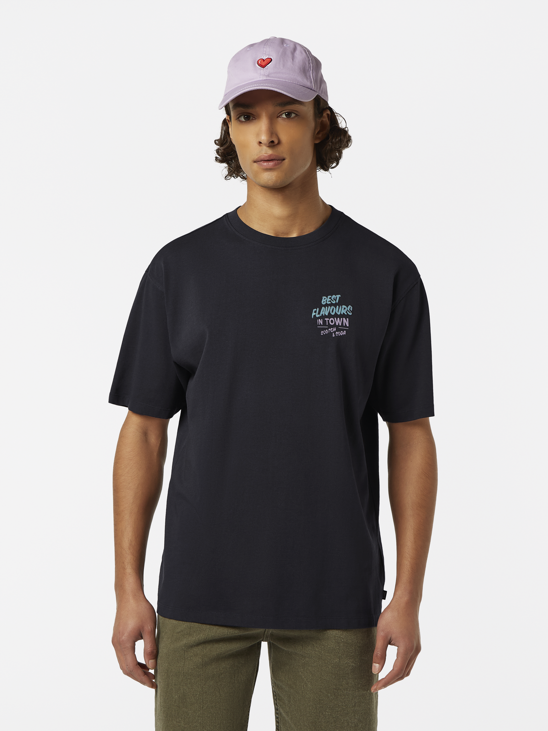 Relaxed-Fit Printed Artwork T-Shirt