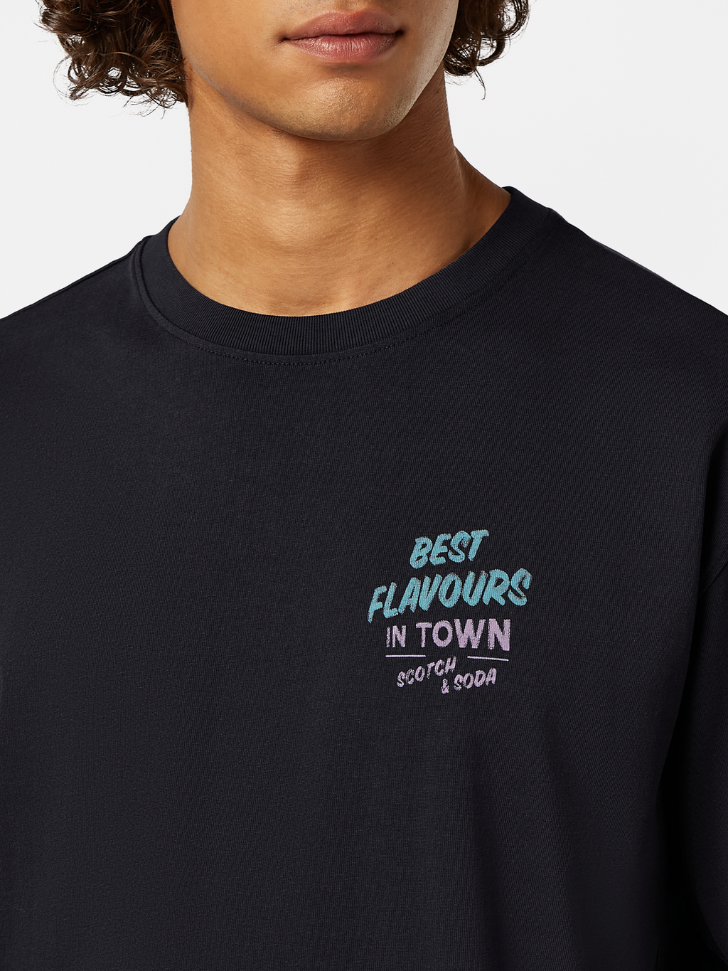 Relaxed-Fit Printed Artwork T-Shirt
