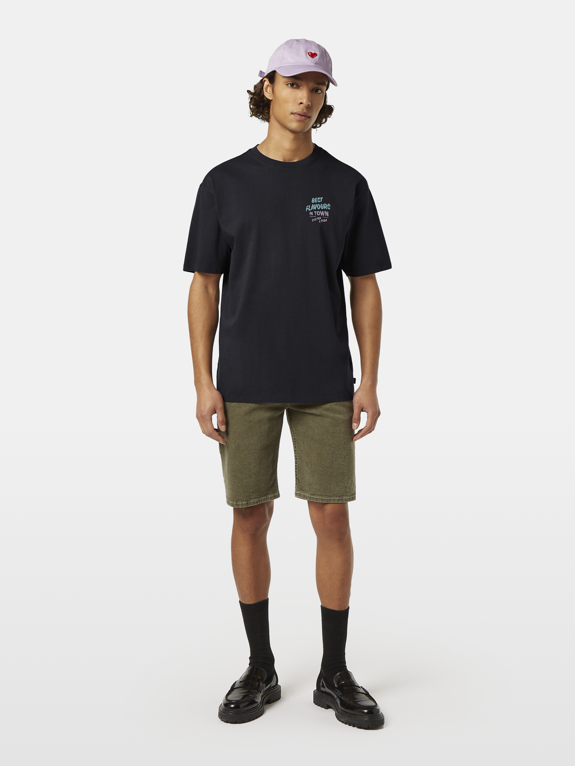 Relaxed-Fit Printed Artwork T-Shirt