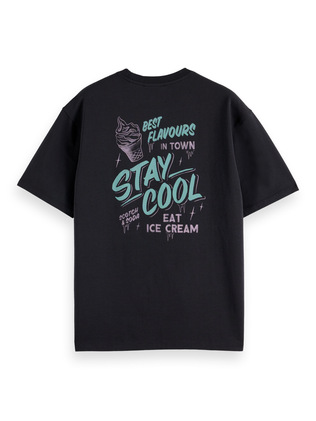 Relaxed-Fit Printed Artwork T-Shirt