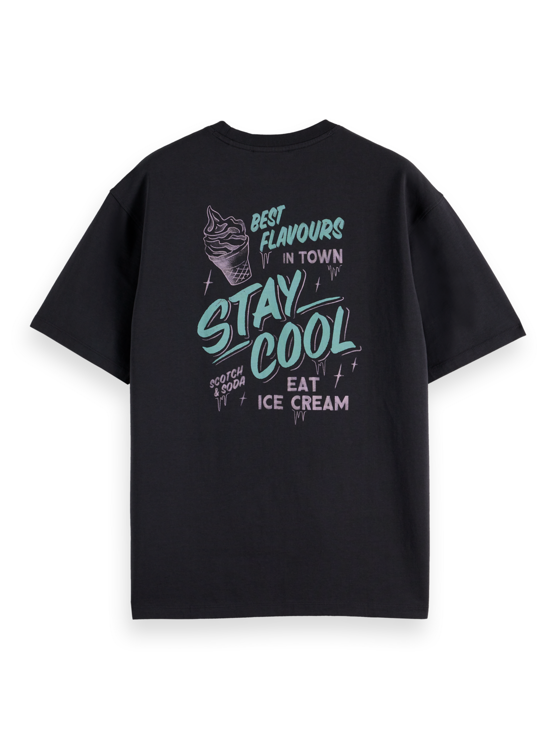 Relaxed-Fit Printed Artwork T-Shirt