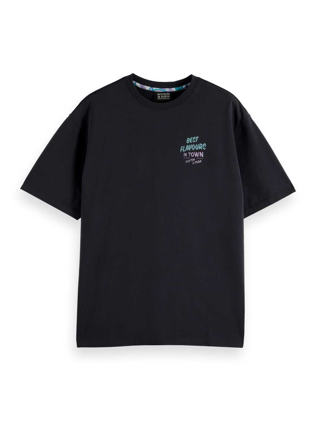 Relaxed-Fit Printed Artwork T-Shirt