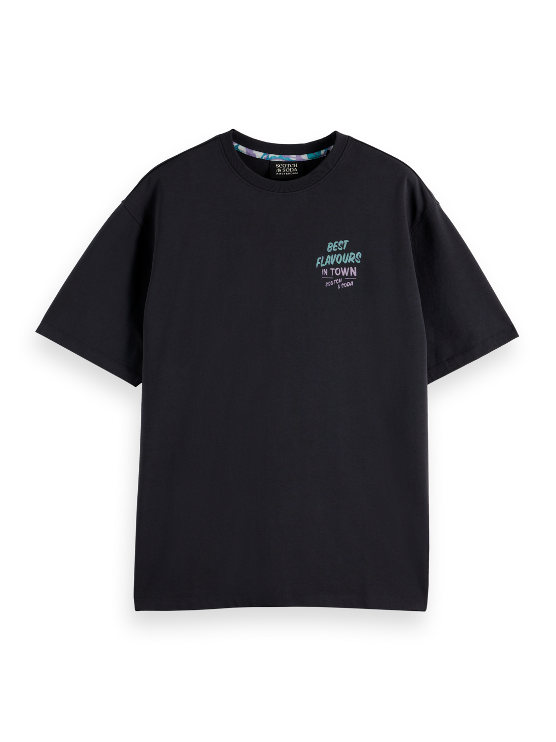 Relaxed-Fit Printed Artwork T-Shirt