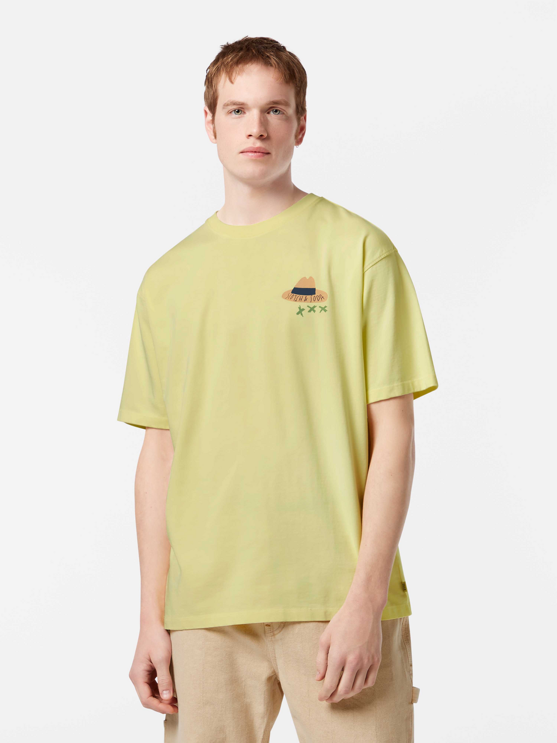 Relaxed-Fit Printed Artwork T-Shirt