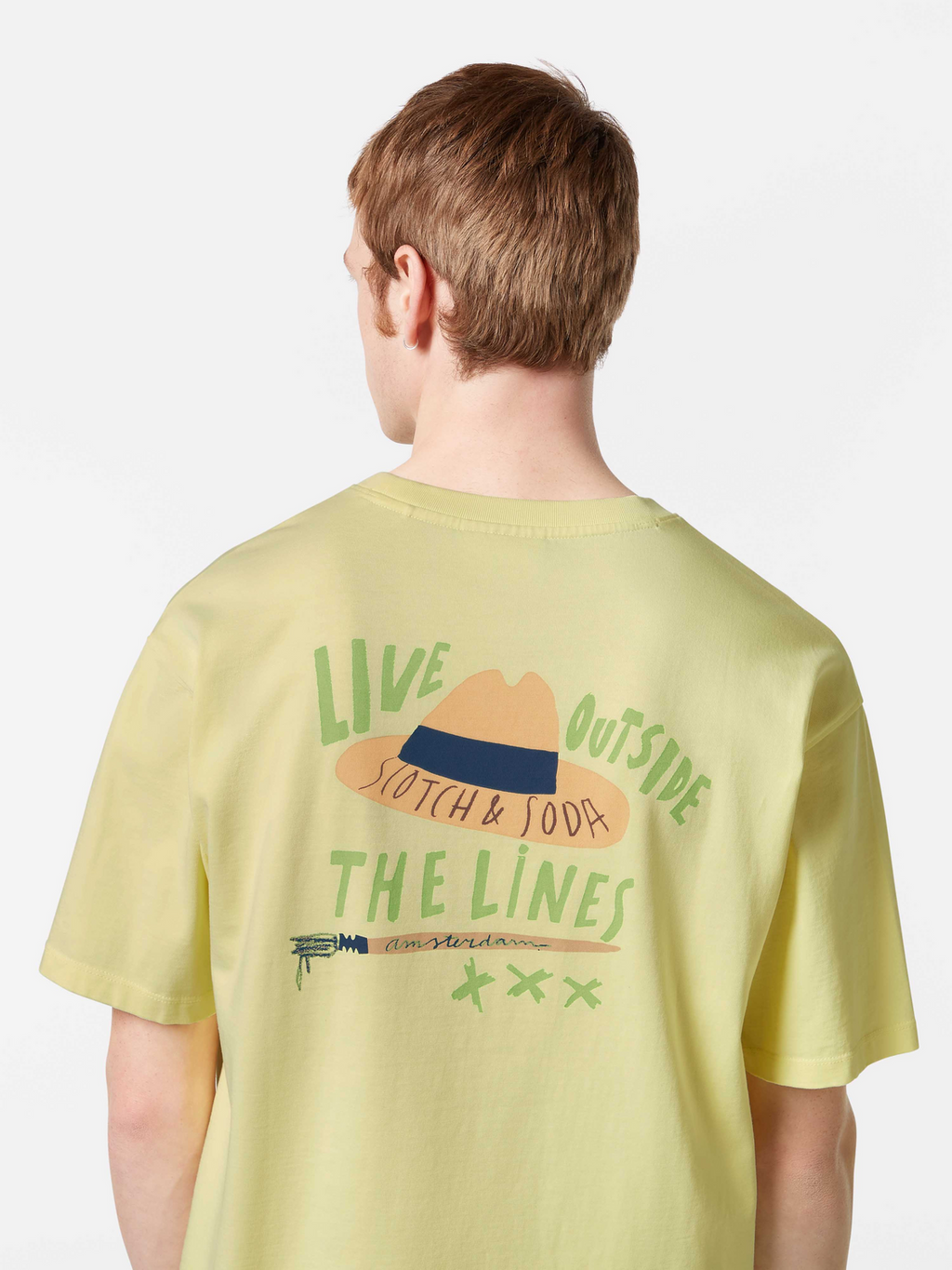 Relaxed-Fit Printed Artwork T-Shirt