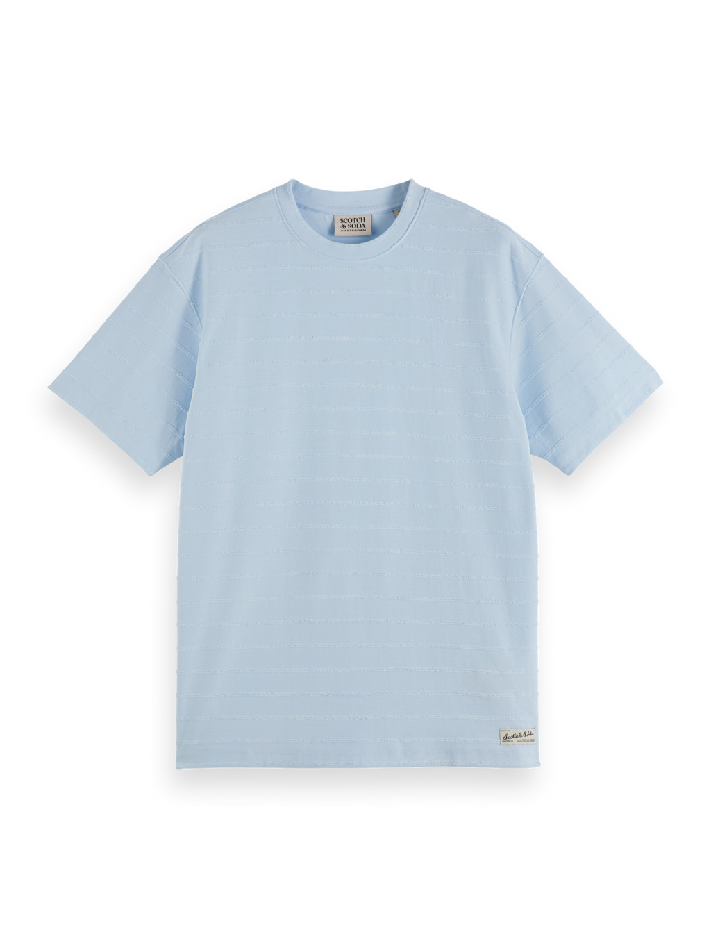 Relaxed-Fit Terrycloth Striped T-Shirt