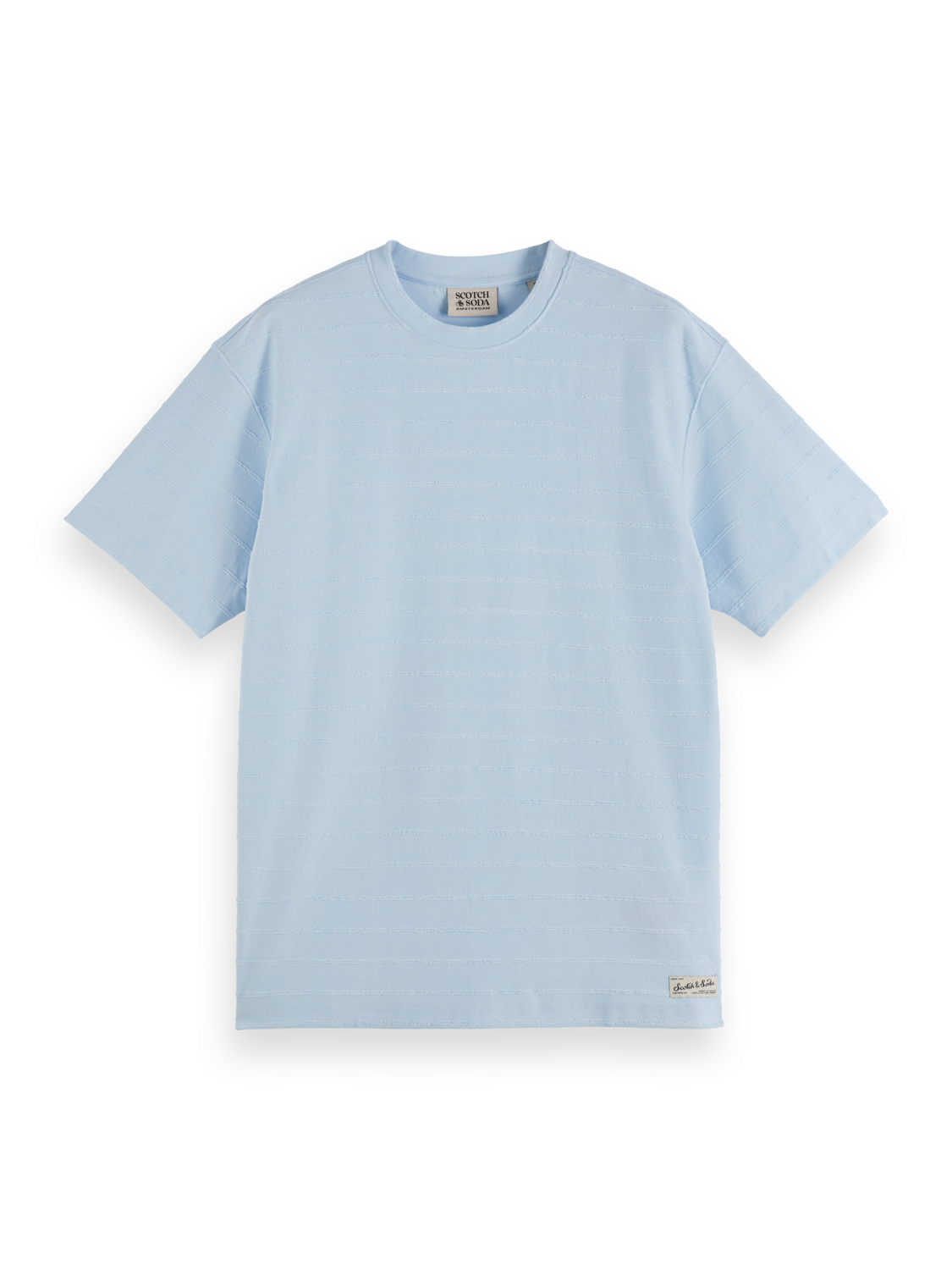 Relaxed-Fit Terrycloth Striped T-Shirt