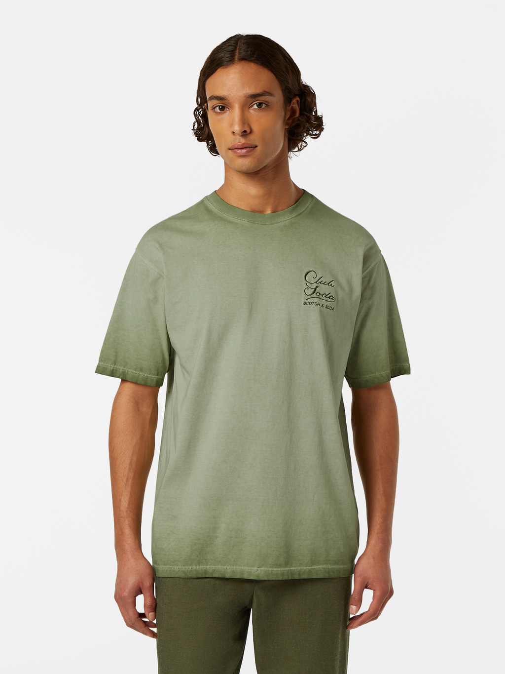 Relaxed-Fit Inside Out Cold Dye T-Shirt