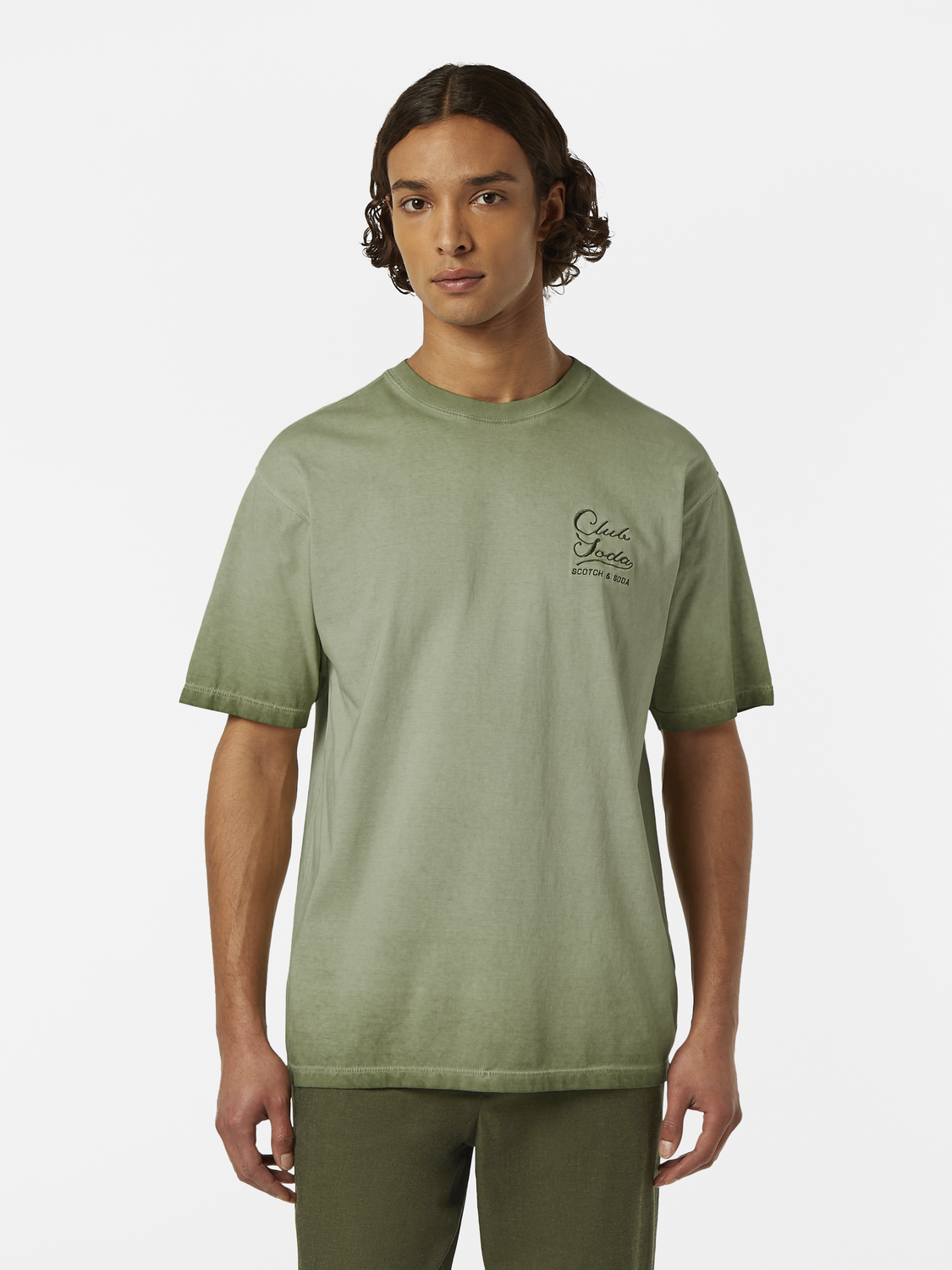 Relaxed-Fit Inside Out Cold Dye T-Shirt