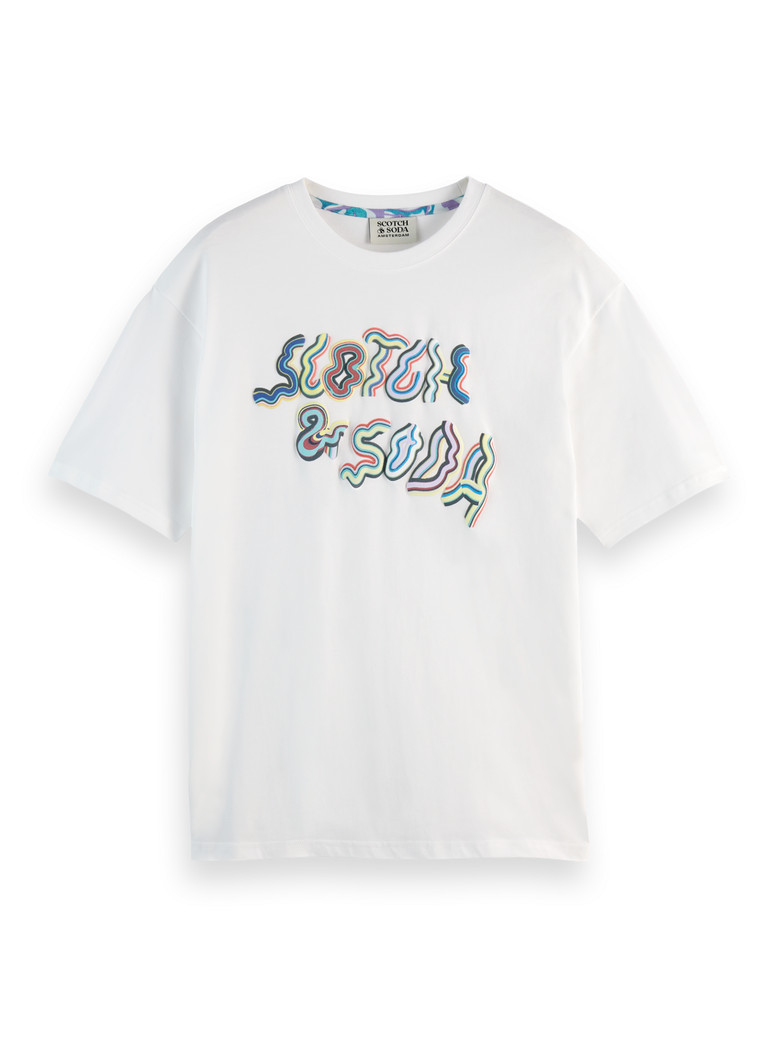 Relaxed-Fit Logo Artwork T-Shirt – Scotch & Soda