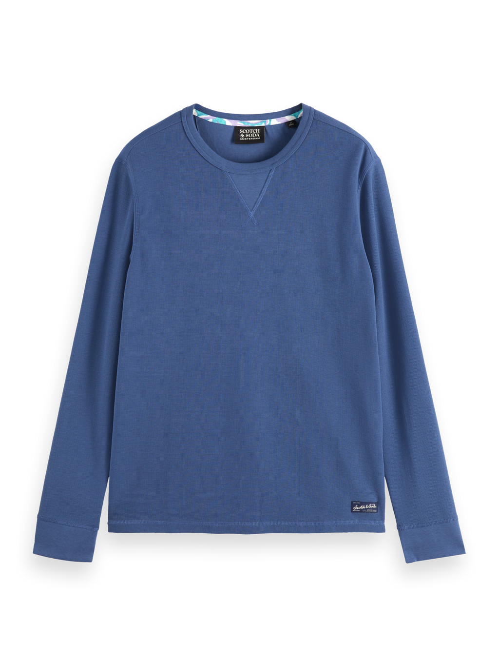 Regular-Fit Waffle Long-Sleeve T-Shirt