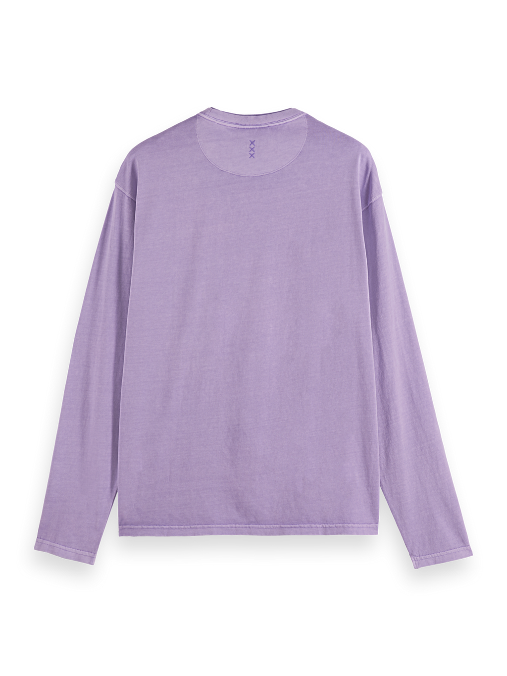 Relaxed-Fit Garment-Dyed Long Sleeve T-Shirt