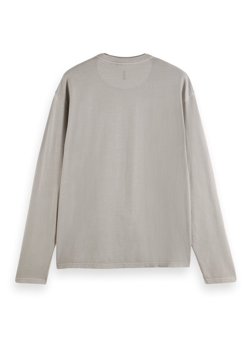Relaxed-Fit Garment-Dyed Long Sleeve T-Shirt