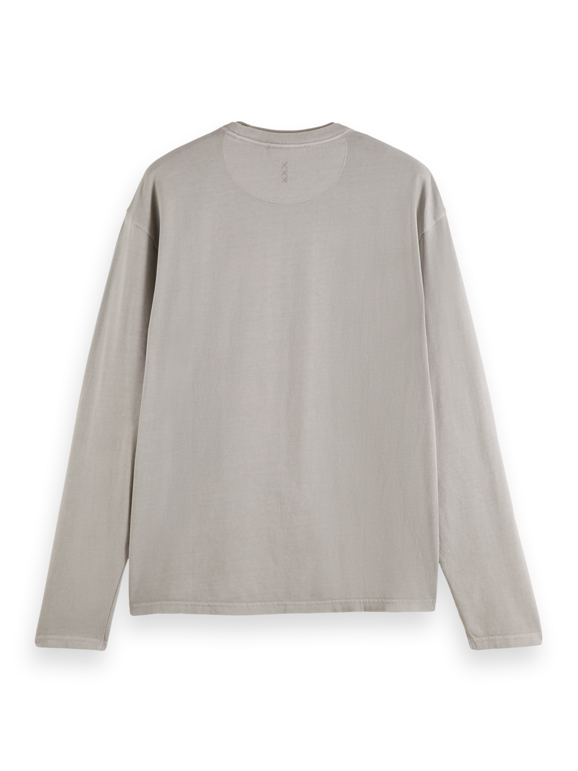 Relaxed-Fit Garment-Dyed Long Sleeve T-Shirt