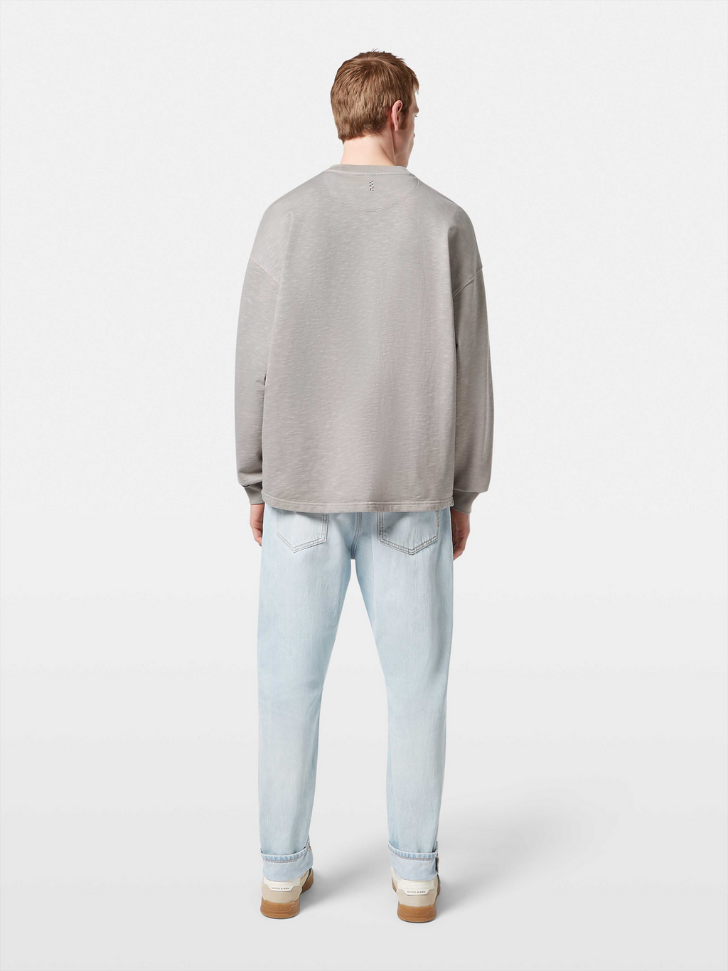 Loose-Fit Garment-Dye Sweatshirt