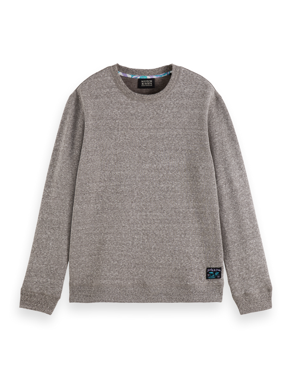Regular-Fit Melange Sweatshirt