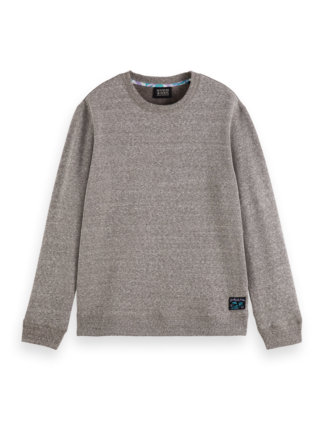 Regular-Fit Melange Sweatshirt