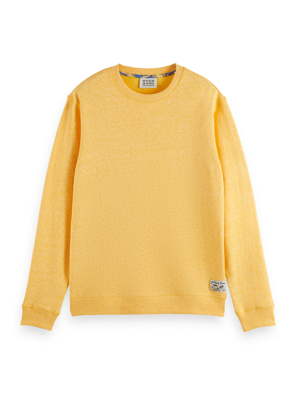 Regular-Fit Melange Sweatshirt