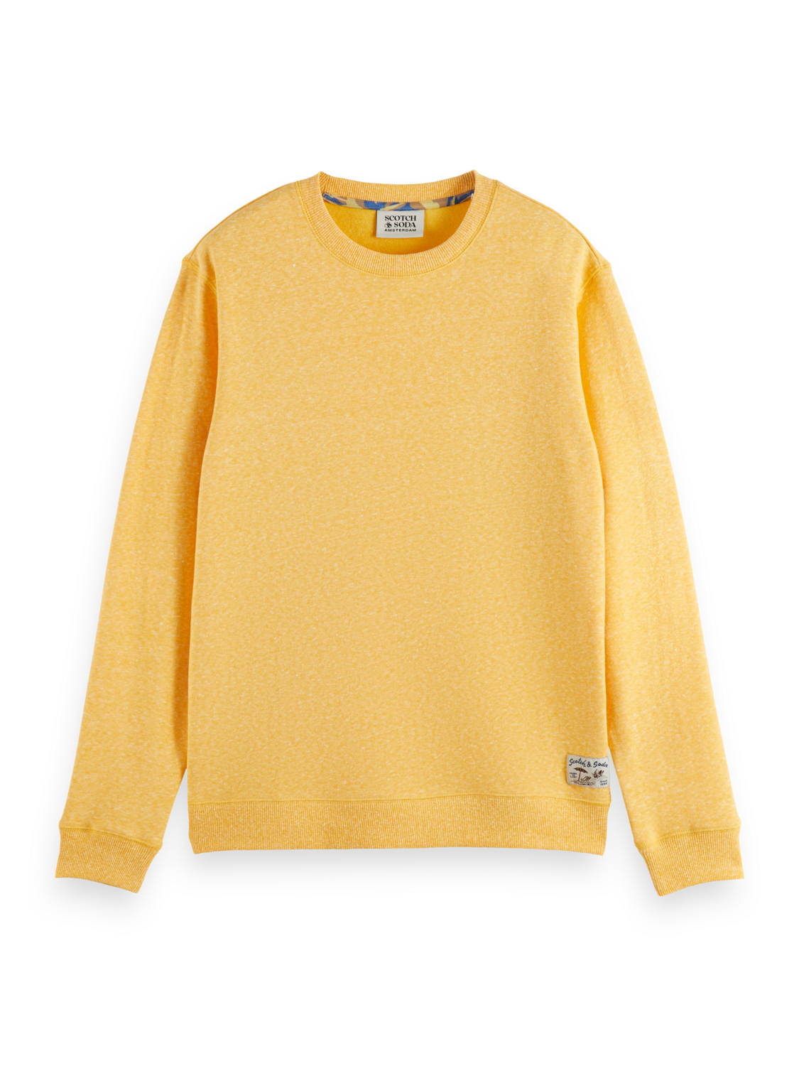 Regular-Fit Melange Sweatshirt