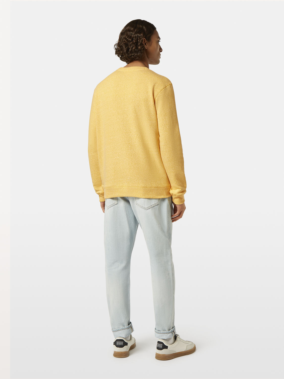 Regular-Fit Melange Sweatshirt