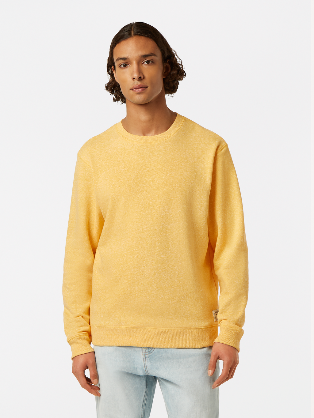Regular-Fit Melange Sweatshirt