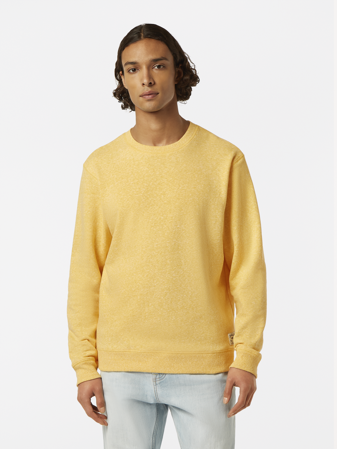 Regular-Fit Melange Sweatshirt
