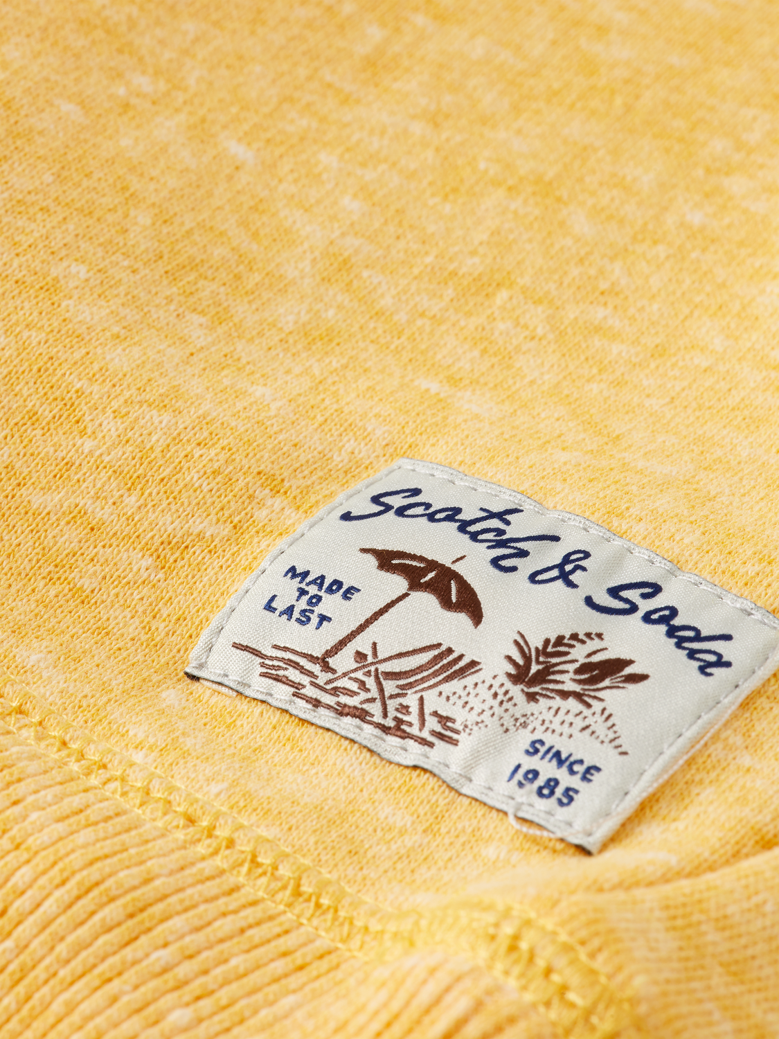 Regular-Fit Melange Sweatshirt