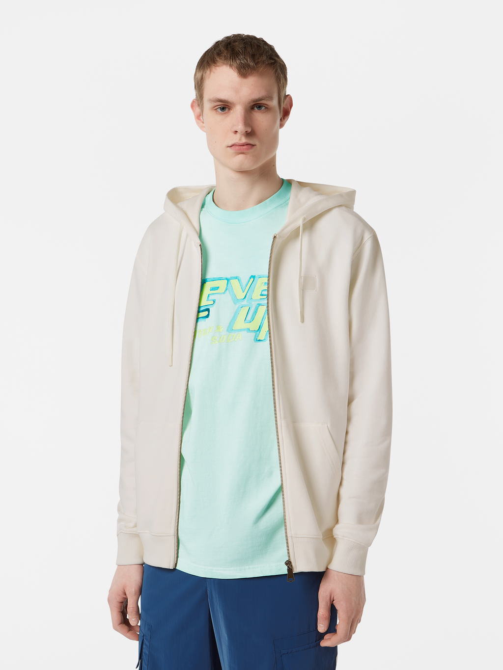 Regular-Fit Full Zip Logo Hoodie