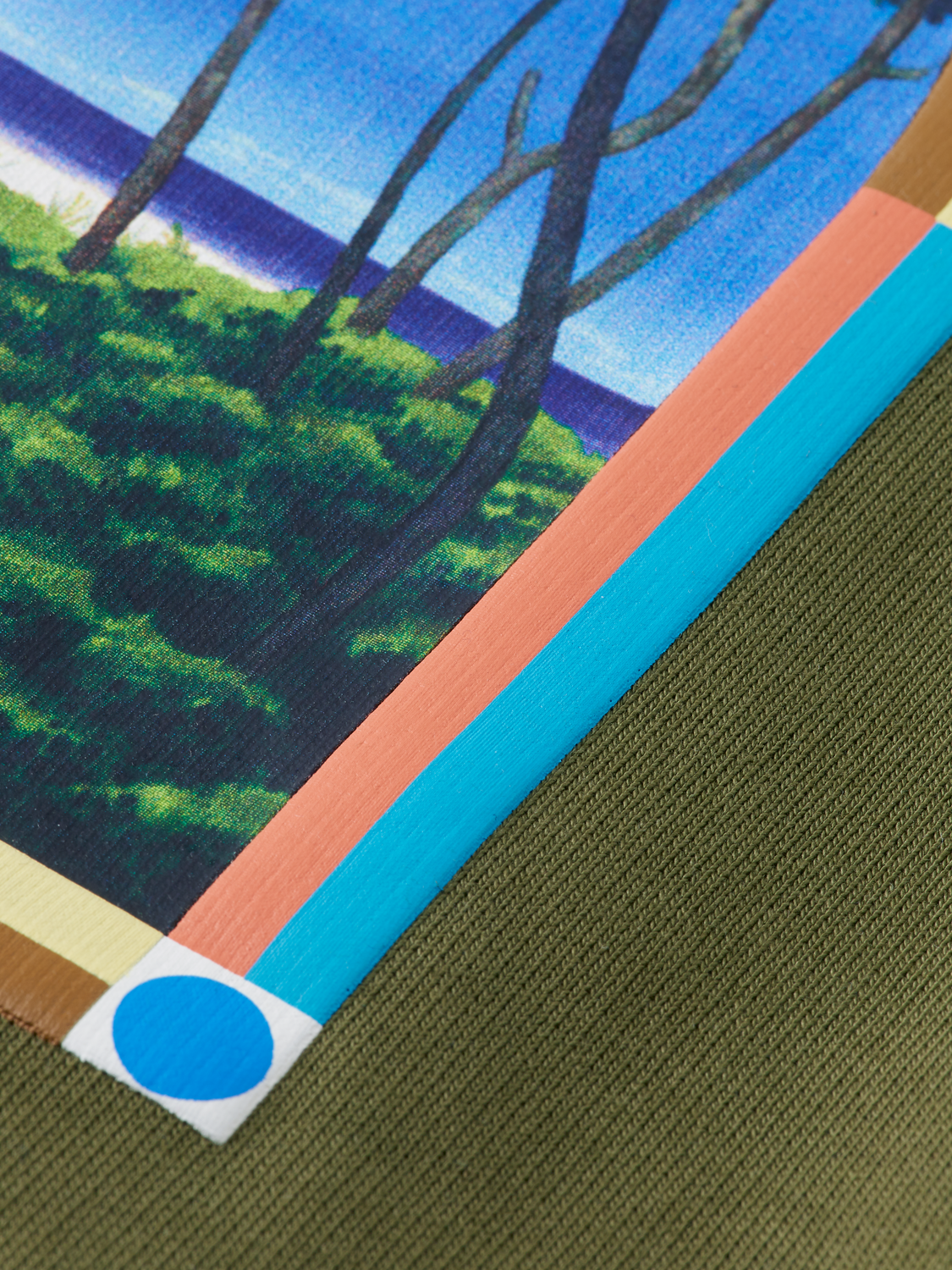 Relaxed-Fit Printed Artwork Sweatshirt