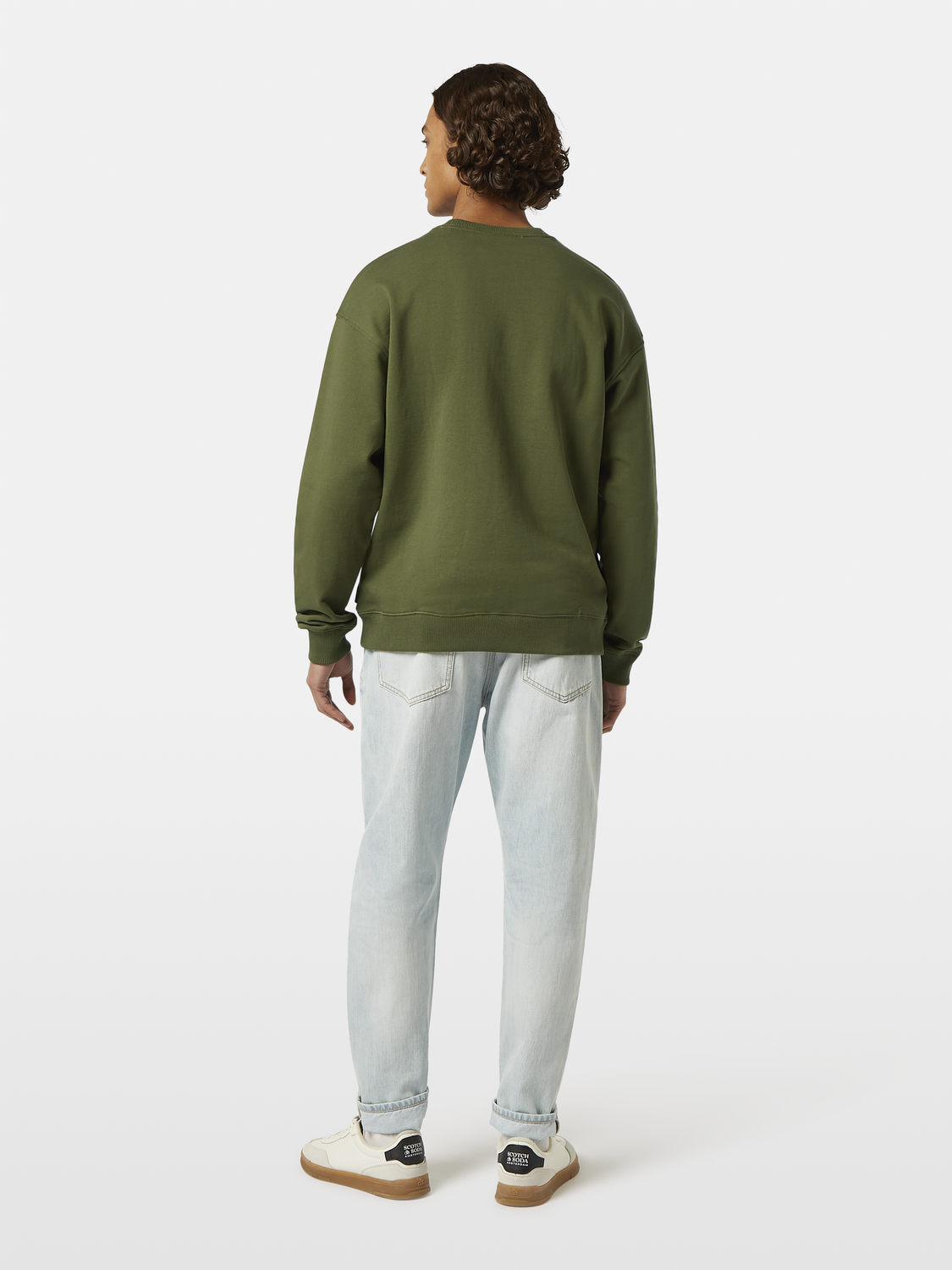 Relaxed-Fit Printed Artwork Sweatshirt