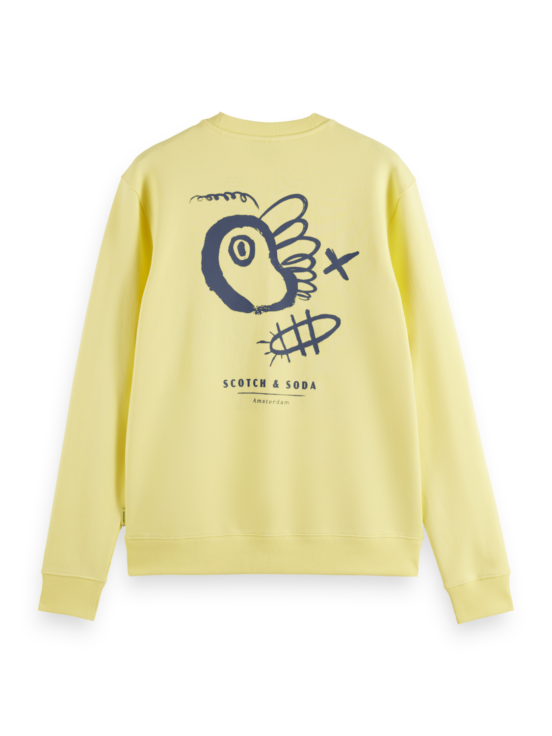 Regular Fit Printed Artwork Sweatshirt