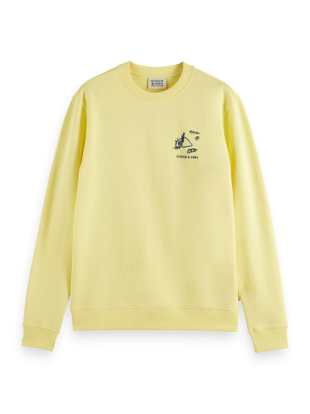 Regular Fit Printed Artwork Sweatshirt