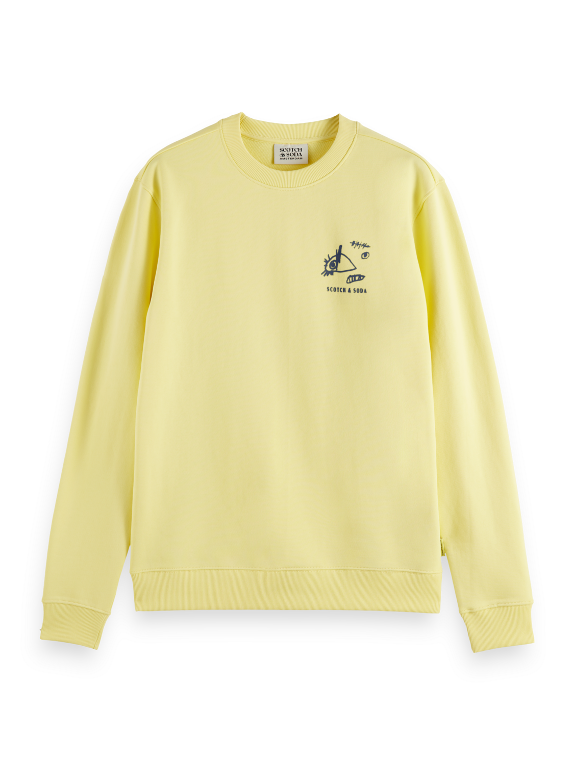 Regular Fit Printed Artwork Sweatshirt