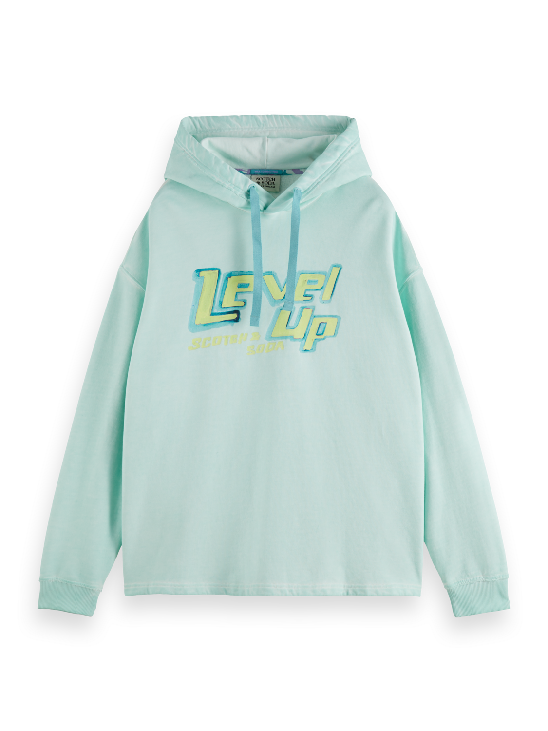 Loose Fit Garment-Dyed Hoodie