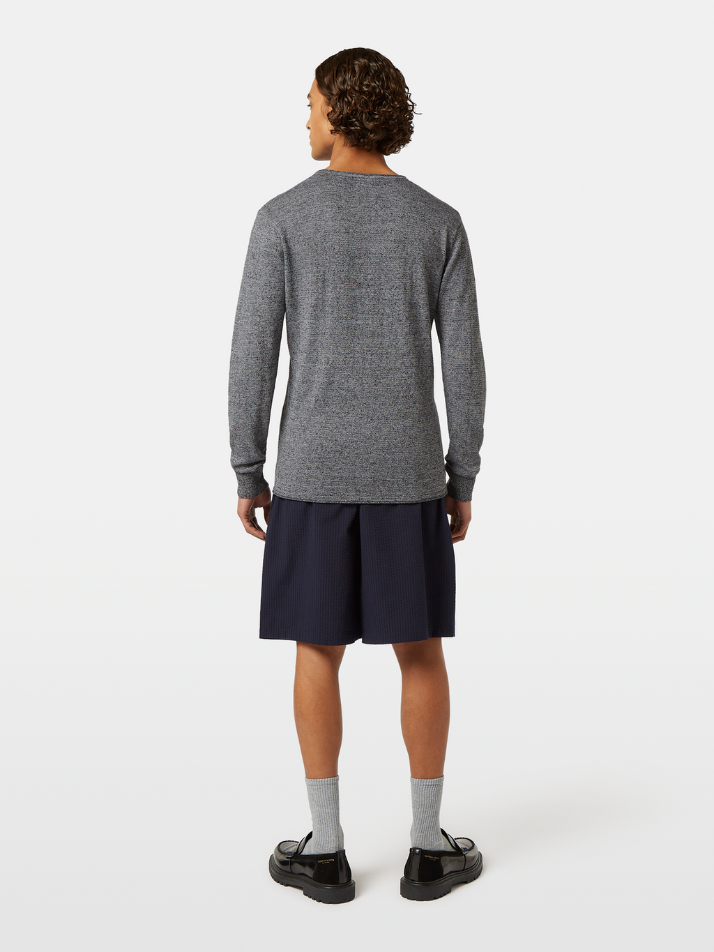 Linen-Blend Jumper