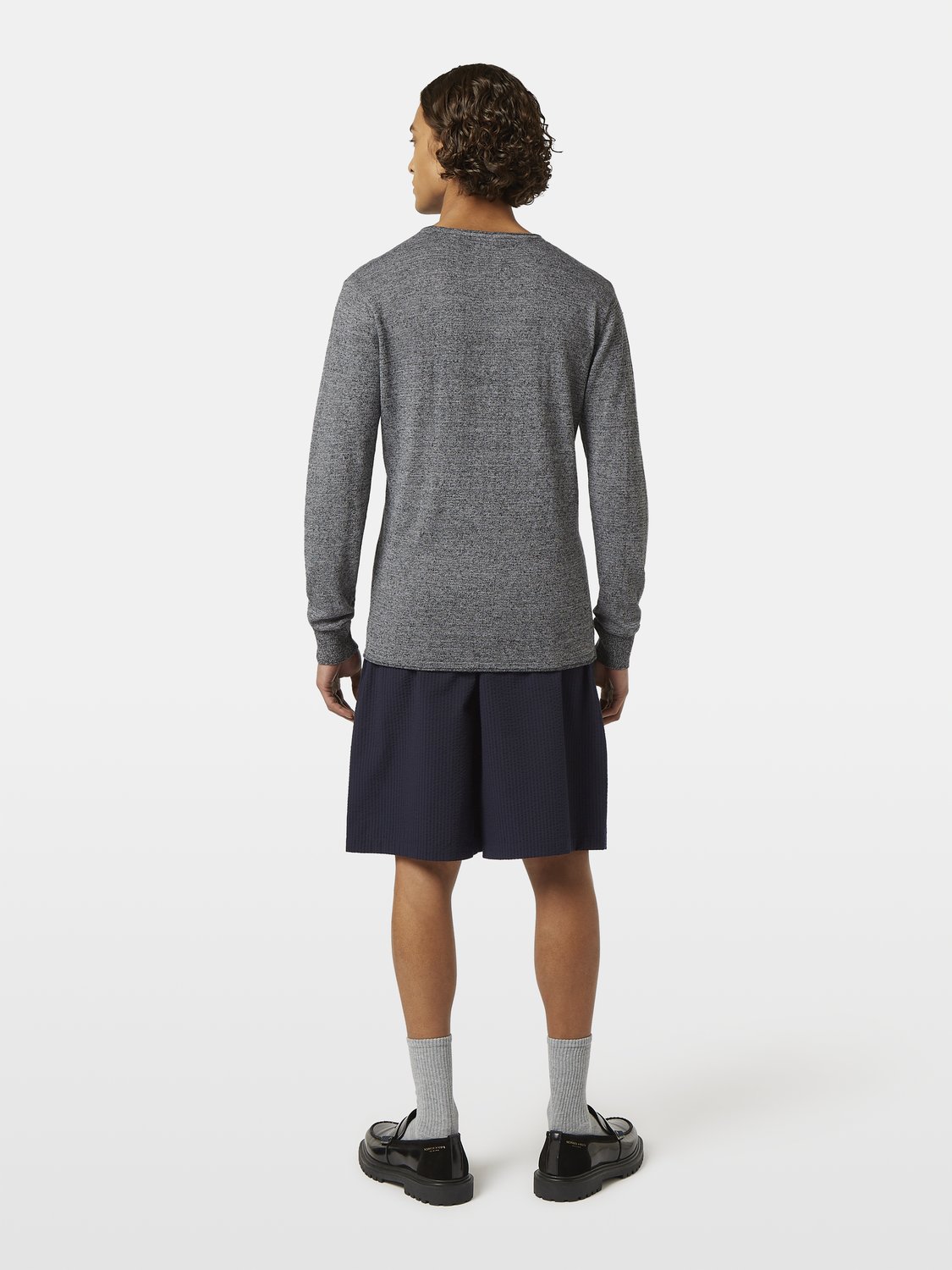 Linen-Blend Jumper
