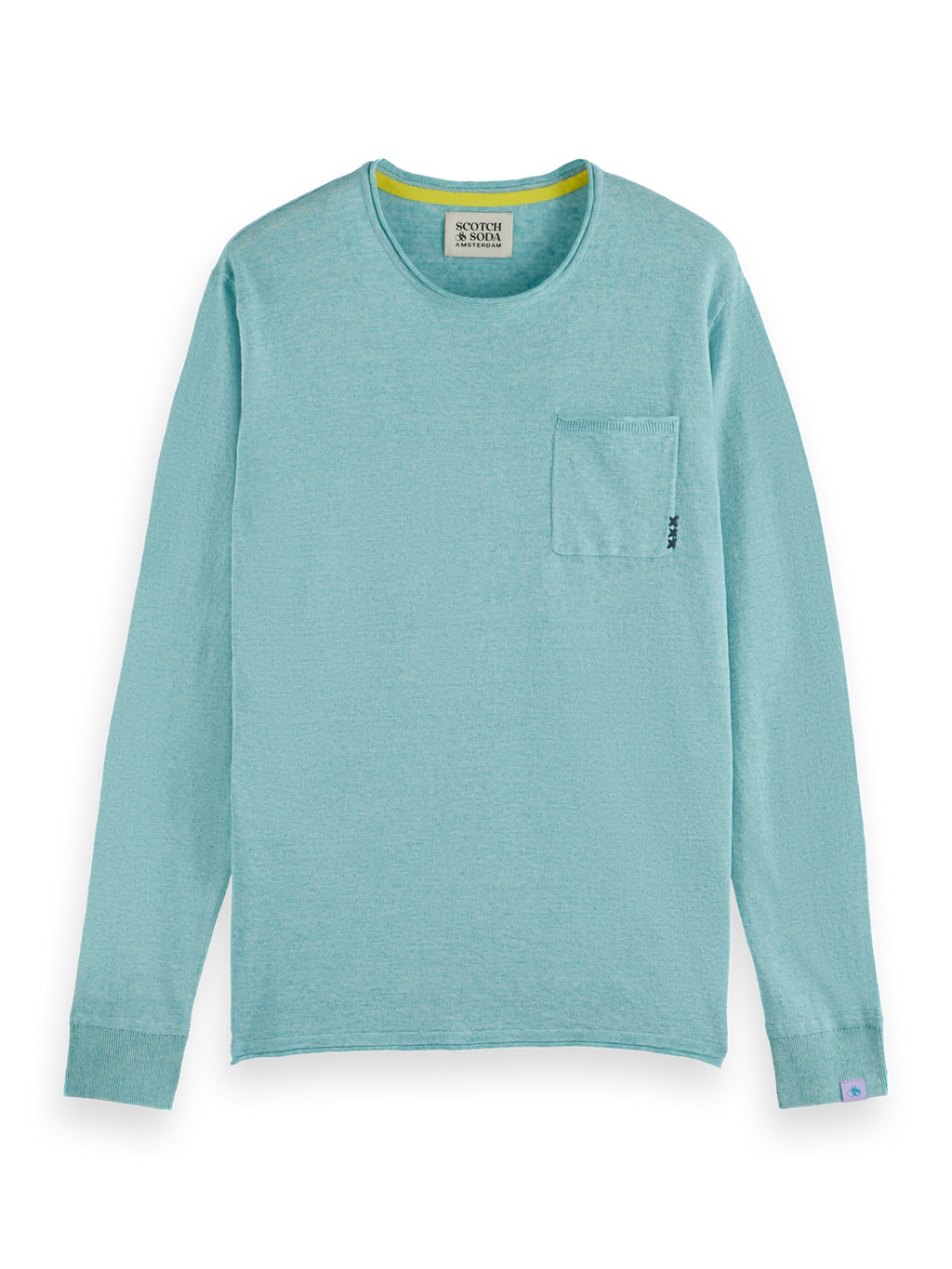 Linen-Blend Jumper
