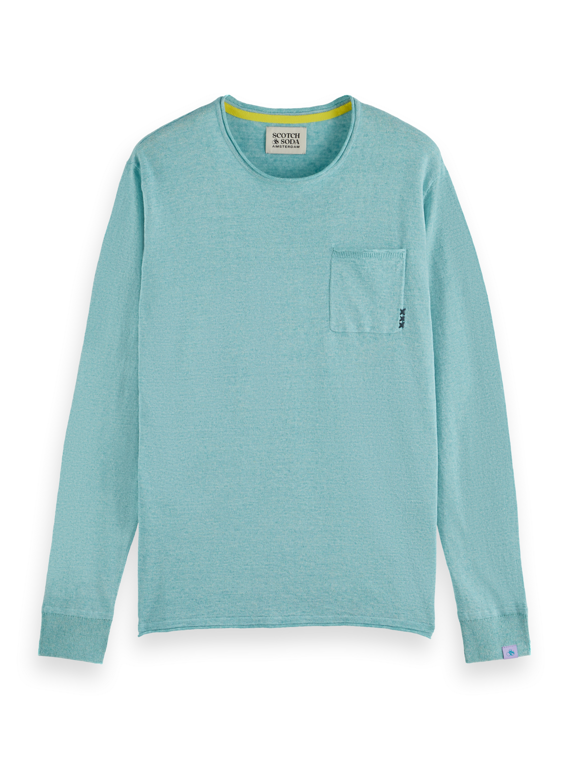 Linen-Blend Jumper