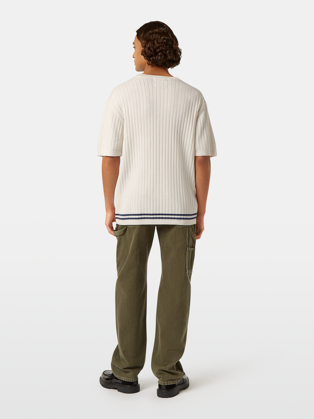 Structured Knit T-Shirt